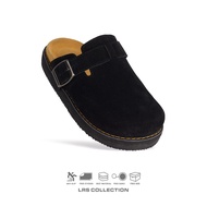 LRS Casual Boston Suede Clog Sandals for Boys and Girls Casual Comfortable Children's Clog Sandals L