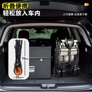 Wilderness Camping Trolley Camp Trailer Outdoor Folding Oversized Camping Trolley Trolley Camping Tr
