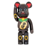 Medicom Toy BE@RBRICK 招き猫 (招財貓）金運 黒メッキ 1000％ ~ BE@RBRICK Maneki-neko Money Luck Black Plating  1000％ 日版 Japan version