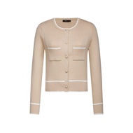 G2000 Beige Long Sleeve Cardigan For Women