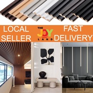 [SG Local] Partition panel wood panel wall partition fluted wall panel fluted panel home decoration 