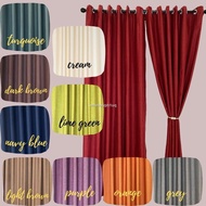 ☏📢11.11 Big Sale Modern Langsir Curtain 80% Blackout, Langsir Raya Home Deco, Deco Rumah