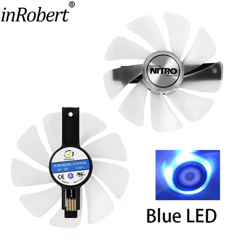 1PC 95mm CF1015H12D DC 12V Cooler Fan Replacement for Sapphire NITRO RX580 Pulse RX5xx RX480 8G RX 4