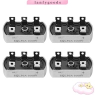 LANFYGOODSS 4Pcs Rectifier Bridge, 3-Phase Low Frequency Rectifier Module, Bridge Module SQL50A 1000