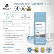AZARINE TONER SERIES | AZARINE GLOWING TONER | AZARINE PURIFING TONER | AZARINE MOISTURE RICH HYDRAT