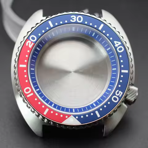 45mm Men Watches Case Skx007 Skx009 Skx013 Skx Mod Sapphire Glass For Seiko Tuna Turtle NH35 NH36 Mo