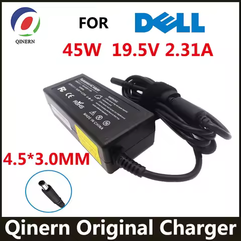 45W 19.5V 2.31A 4.5*3.0MM Laptop Adapter Charger For Dell Inspiron XPS13 9343 9350 9365 9360 XPS12 L