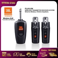 JBL UHF Wireless XLR Transmitter & 6.35mm Receiver Adapter, Suitable for Wired Dynamic Microphone, A
