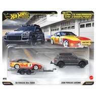 Hot Wheels Team Transport '89 Porsche 944 Turbo 2008 Porsche Cayenne