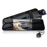 กล้องวงจรปิดรถยนต์แบบใหม่พร้อมกล้องหน้าและหลัง 360 องศาแบบเต็มจอความคมชัดสูง วัสดุ ABS