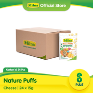 Milna Nature Puff Apple & Mixberries 15gr isi 24 [Karton]