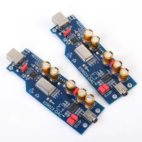 PCM2706+ES9023 HiFi Audio DAC Decoder Board Amplifier Expansion Cards Bottomless Noise
