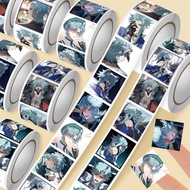 2000Tottole Roll Stickers Genshin Impact Doctor Game Merchandise Cartoon Anime 2D Mobile Phone Plann