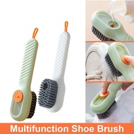 Multifunction Shoe Brush Automatic Liquid Soap Dispenser Soft Cleaning Brush Household Kitchen Dish Washers Cleaning Tool Shoes Accessories