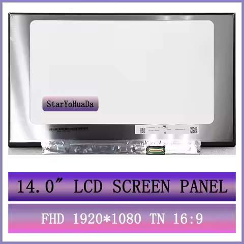 14" Slim LED matrix N140HGA-EA1 REV C3 laptop lcd screen panel Display FHD 1920*1080P 30pins EDP