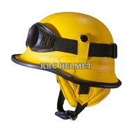 Helm Chips Helm Retro Nazi Warna Polos + Kacamata Chips/Retro Chips/Helm Club Classic