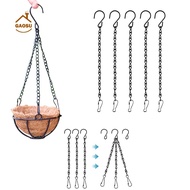 Y7RAN7 Home Ornament Holder Flower Pot Garden Tool Basket Hanging Chain Planter Hanger