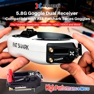 Foxeer Wildfire 80CH 5.8G Goggle Module Dual Receiver -98dBm Anti‑rolling Shutter For Fatshark FPV G
