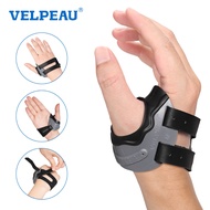 VELPEAU CMC Thumb Brace for Osteoarthritis - with Shape-memory Restriction Splint, CMC Joint Stabili