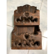 TEMPAT LETAK SURAT BIL | HIASAN KAYU | DEKO RUMAH