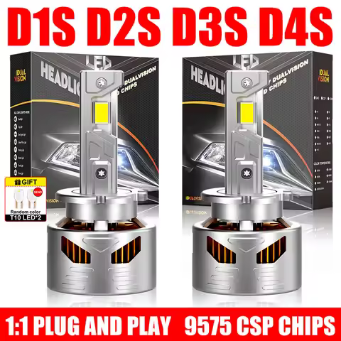 D Series D2S LED Headlights HID D1S D2S D3S D4S D1R D2R D3R D4R Xenon Lamp Two-sided CSP T10 Bulbs C