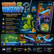 [Auto Delivery] Where's My Water? | iOS Physics Puzzle Game | iPhone & iPad | Full Game