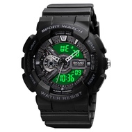 "SKMEI 1688 Digital Quartz Analog Dual Time Military Army Sports Water Proof Watch for Men &amp; Women "