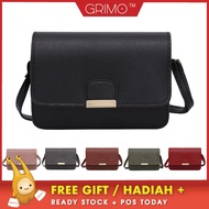READY STOCK💝GRIMO Besi Sling Bag Shoulder Beg Tangan Metal Tote Women Purse Bag