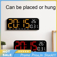 LED Digital Alarm Clock With Sleep Button Adjustable Brightness 5 Modes Desk Wall Clock For Office Living Room Bedroom School