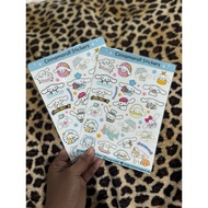 cinnamon roll set sticker