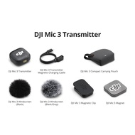 DJI Mic 3 2-Person Compact Wireless Microphone System/Recorder for Camera & Smartphone (DJI Malaysia