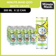 Minute Maid Qoo White Grape Juice 300ml x 12CANS Super Value Pack