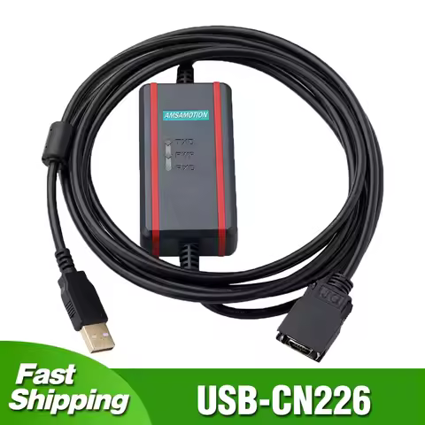 USB-CN226 For Omron CS/CJ CQMIH CPM2C Series PLC Programming Cable Communication Download Line