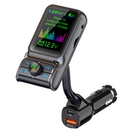 Car Bluetooth MP3 Player USB TF Card AUX Music PD30W QC3.0 Charger Lyrics Synchronization