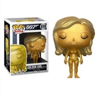 Funko Pop Movies #519: 007 - Golden Girl (from Goldfinger) *VAULTED*