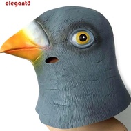 ELEGANT Pigeon Cosplay Mask Face Mask Latex Unisex Halloween Gift Masquerade Festival Halloween Cosp