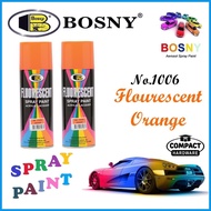✲ ❁ Bosny Spray Paint Flourescent Red, Orange, Green, Yellow, Orange Yellow, Pink, Blue & Purple