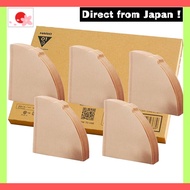 HARIO V60 Coffee Filters for 1-2 Cups, 200 Sheets (40 Sheets x 5 Packs), Made in Japan, FSC Certifie
