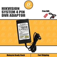 7Star HIKVISION DVR NVR Adaptor Power Adapter 12V5A | 12V3A | 48V1.6A 1Pin | 4pin for CCTV Security 