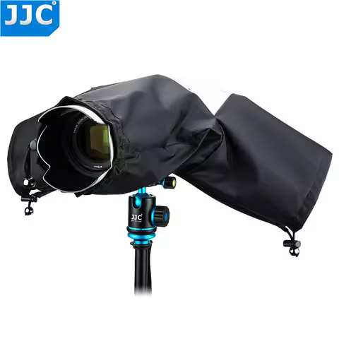 JJC Rain Cover Coat Dust Protector Case for Nikon D7100 D5500 D5300 D5200 D3300 D90 for Canon 750D 7