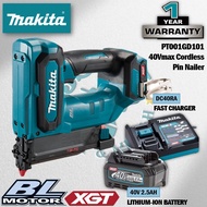 MAKITA PT001GZ / PT001GD101 40Vmax Cordless Pin Nailer
