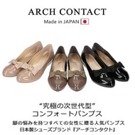 預購！日本製🇯🇵ARCH CONTACT杏仁頭帶低跟鞋 拱形接觸 外反母趾