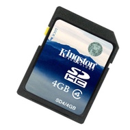 Kingston SD Card 4GB  Class4 Secure Digital Memory Flash Card C4 SDC4/4G for Camera