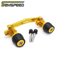 SEMSPEED For Honda FORZA 300 250 125 Forza300 2018-2024 CNC Rear Wheel Axle Exhaust Muffler Falling 