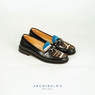 PRE-ORDER VinArchs Chenille Patch Loafers with VinArchs keys รองเท้า Loafers มีผ้าปักฟูๆ