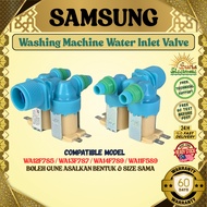 (Samsung) WA12F7S5 / WA13F7S7 / WA14F7S9 / WA11F5S9 / Washing Machine Water Inlet Valve / Mesin Basu