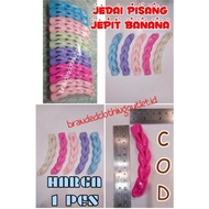 BANANA BRAID JEDAI PREMIUM BANANA BRAID CLIP/ BANANA HAIR CLIP/ BANANA HAIR CLIP 11CM (1PCS)