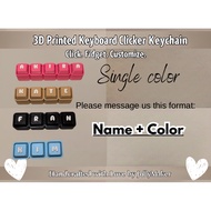 JollyMaker || SINGLE COLOR || Keyboard clicker fidget toy keychain fidget clicker