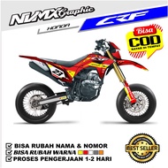 HONDA CRF 150L FULL BODY STICKER/DECAL CRF/CRF SUPERMOTO/CRF 150L ACCESSORIES
