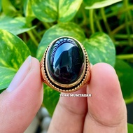CINCIN BATU KECUBUNG TANDUK ASLI SUPER KEREN MINIMALIS